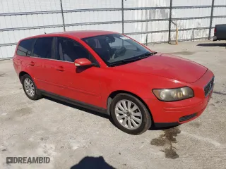 2005 Volvo V50 with VIN YV1MW390452052760, listed as a Copart auction lot 77257134 with 121,335 mi miles and Clean Title. Bid and sale history available at carsss.com. Image 4.