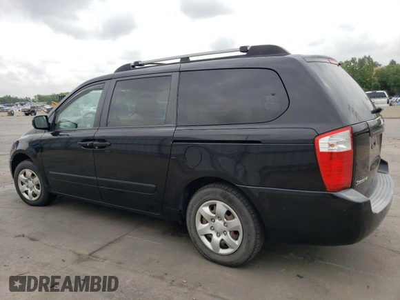 2007 Kia Sedona EX with VIN KNDMB233176164457, listed as a Copart auction lot 66833094 with 203,031 mi miles and Clean Title. Bid and sale history available at carsss.com. Image 2.