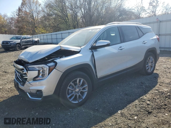 2022 GMC Terrain SLT with VIN 3GKALPEV3NL167640, listed as a Copart auction lot 79081684 with 1,212 mi miles and Salvage Title. Bid and sale history available at carsss.com. Image 1.