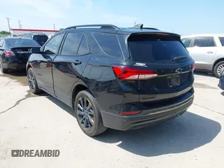 2022 Chevrolet Equinox RS with VIN 2GNAXMEV7N6147403, listed as a IAAI auction lot 42695434 with 68,645 mi miles and . Bid and sale history available at DreamBid. Image 3.