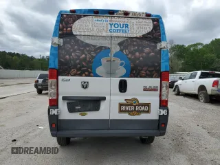 2017 Ram ProMaster Cargo with VIN 3C6TRVCG4HE548313, listed as a Copart auction lot 49919845 with 165,160 mi miles and Salvage Title. Bid and sale history available at DreamBid. Image 6.