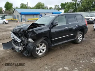 2013 Lexus GX 460 with VIN JTJBM7FXXD5050713, listed as a Copart auction lot 54983045 with 153,186 mi miles and Salvage title. Bid and sale history available at DreamBid. Image 1.