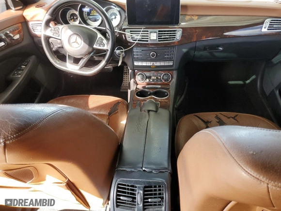 2016 Mercedes-Benz CLS with VIN WDDLJ6FB5GA163615, listed as a Copart auction lot 45497445 with NaN miles and Clean Title. Bid and sale history available at carsss.com. Image 8.