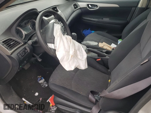 2014 Nissan Sentra S with VIN 3N1AB7AP8EL671772, listed as a Copart auction lot 51105295 with Not Provided miles and Salvage Title. Bid and sale history available at DreamBid. Image 7.