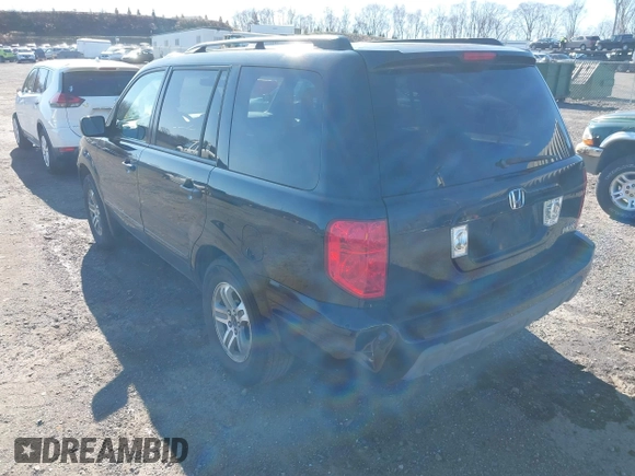 2005 Honda Pilot EX-L with VIN 5FNYF18535B054313, listed as a IAAI auction lot 41929034 with 254,434 mi miles. Bid and sale history available at carsss.com. Image 3.