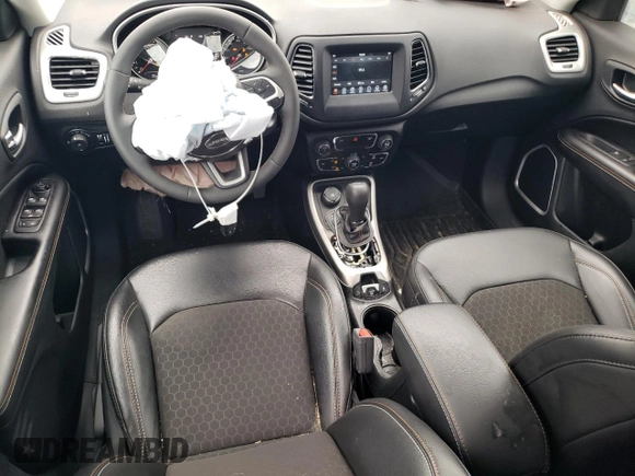 2021 Jeep Compass Altitude with VIN 3C4NJDBB7MT551883, listed as a Copart auction lot 69790784 with 36,830 mi miles and Clean title. Bid and sale history available at DreamBid. Image 8.