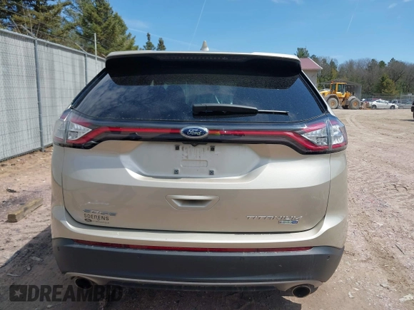 2018 Ford Edge Titanium with VIN 2FMPK4K93JBC51585, listed as a IAAI auction lot 42095968 with 26,095 mi miles. Bid and sale history available at carsss.com. Image 17.