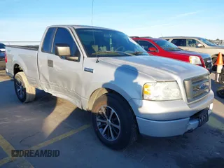 2005 Ford F-150 XL with VIN 1FTRF12WX5NB96780, listed as a IAAI auction lot 41275835 with 144,705 mi miles. Bid and sale history available at carsss.com. Image 1.
