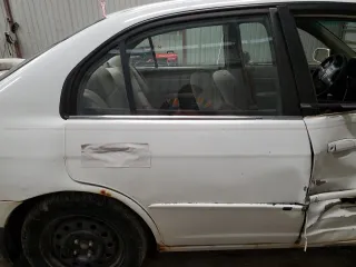 2002 Honda Civic EX with VIN 2HGES26842H507931, listed as a Copart auction lot 44452885 with 235,425 mi miles and Salvage Title. Bid and sale history available at carsss.com. Image 10.