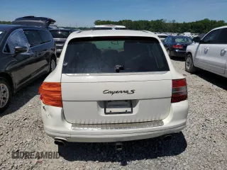 2006 Porsche Cayenne S with VIN WP1AB29P06LA67164, listed as a Copart auction lot 58219064 with 175,611 mi miles and Salvage Title. Bid and sale history available at carsss.com. Image 6.