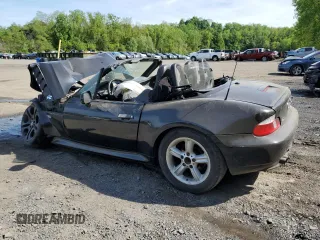 2000 BMW Z3 2.5 z VIN 4USCH9342YLF85373, wystawiony jako Copart lot #56733025 z przebiegiem Nie podano mil oraz Szkoda całkowita • Salvage title. Historia ofert i sprzedaży dostępna na DreamBid. Obrazek 2.