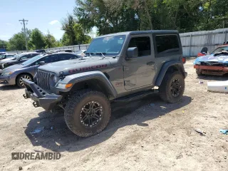2018 Jeep Wrangler Rubicon with VIN 1C4HJXCN0JW236971, listed as a Copart auction lot 63706205 with 90,739 mi miles and Salvage title. Bid and sale history available at DreamBid. Image 1.