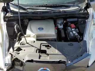 2015 Nissan LEAF SV with VIN 1N4AZ0CPXFC305330, listed as a Copart auction lot 57963873 with 42,073 mi miles. Bid and sale history available at carsss.com. Image 12.