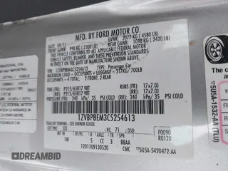 2012 Ford Mustang V6 with VIN 1ZVBP8EM3C5254613, listed as a IAAI auction lot 41387962 with 69,131 mi miles and . Bid and sale history available at DreamBid. Image 9.