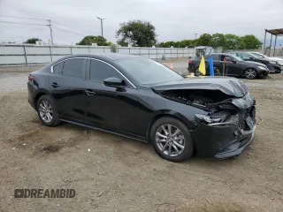 2021 Mazda 3 S z VIN JM1BPAAL8M1323750, wystawiony jako Copart lot #60162145 z przebiegiem 53 235 mil mil oraz Szkoda całkowita • Salvage title. Historia ofert i sprzedaży dostępna na DreamBid. Obrazek 4.