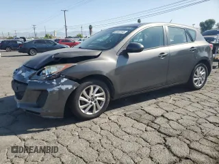 2013 Mazda 3 i Touring with VIN JM1BL1LP6D1758309, listed as a Copart auction lot 61487245 with 143,223 mi miles and Salvage title. Bid and sale history available at DreamBid. Image 1.