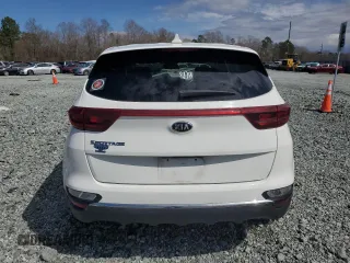 2020 Kia Sportage LX with VIN KNDPM3AC1L7780907, listed as a Copart auction lot 49606625 with 52,416 mi miles and Salvage Title. Bid and sale history available at carsss.com. Image 6.