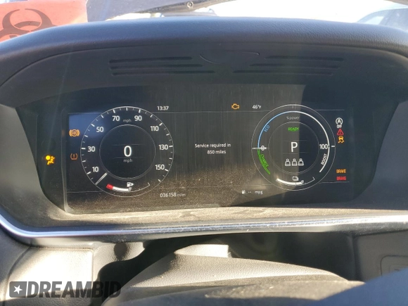 2020 Land Rover Range Rover with VIN SALWR2RY9LA722675, listed as a Copart auction lot 84241534 with 36,158 mi miles and Salvage title. Bid and sale history available at DreamBid. Image 9.