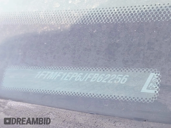 2018 Ford F-150 XL with VIN 1FTMF1EP6JFB62256, listed as a IAAI auction lot 41848848 with 65,108 mi miles and . Bid and sale history available at DreamBid. Image 9.