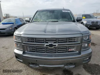 2015 Chevrolet Silverado 1500 LTZ with VIN 3GCUKSEC1FG411888, listed as a Copart auction lot 49581605 with 0 mi miles and Salvage Title. Bid and sale history available at carsss.com. Image 5.