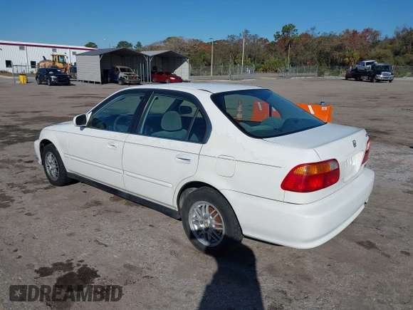 2000 Honda Civic EX with VIN JHMEJ8649YS004722, listed as a IAAI auction lot 41407120 with 95,065 mi miles. Bid and sale history available at carsss.com. Image 3.
