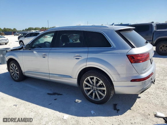 2018 Audi Q7 Premium Plus with VIN WA1LAAF74JD042230, listed as a Copart auction lot 48728025 with 65,699 mi miles and Non Repairable. Bid and sale history available at carsss.com. Image 2.