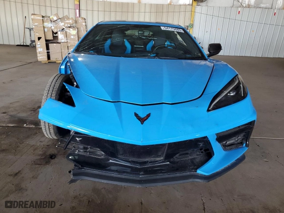 2020 Chevrolet Corvette 3LT with VIN 1G1Y82D45L5104956, listed as a Copart auction lot 54175685 with 49,295 mi miles and Salvage Title. Bid and sale history available at carsss.com. Image 5.