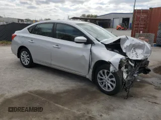 2017 Nissan Sentra S with VIN 3N1AB7AP1HY372244, listed as a Copart auction lot 46446415 with Not Provided miles and Salvage Title. Bid and sale history available at DreamBid. Image 4.