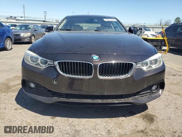 2015 BMW 4 Series 428i with VIN WBA3N3C56FK232426, listed as a Copart auction lot 54801005 with Not Provided miles and Clean Title. Bid and sale history available at DreamBid. Image 5.