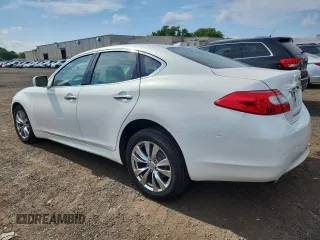 2013 Infiniti M with VIN JN1BY1AR5DM602690, listed as a Copart auction lot 64944925 with 186,302 mi miles and Salvage title. Bid and sale history available at DreamBid. Image 2.