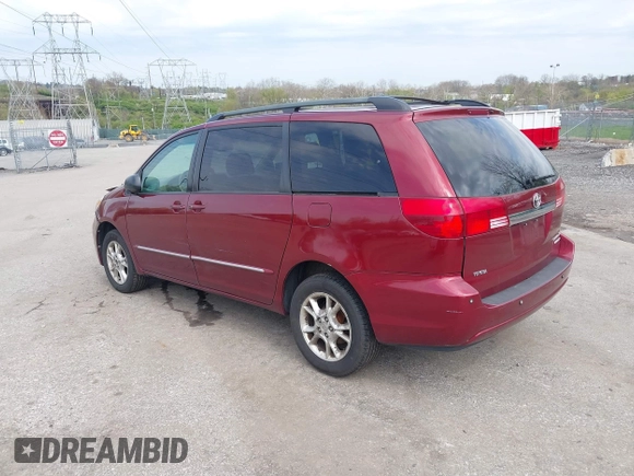 2005 Toyota Sienna XLE with VIN 5TDBA22C25S047298, listed as a IAAI auction lot 42039417 with 185,105 mi miles. Bid and sale history available at carsss.com. Image 3.