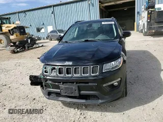 2018 Jeep Compass Latitude with VIN 3C4NJDBB7JT320932, listed as a Copart auction lot 49498265 with 70,829 mi miles and Salvage Title. Bid and sale history available at carsss.com. Image 12.
