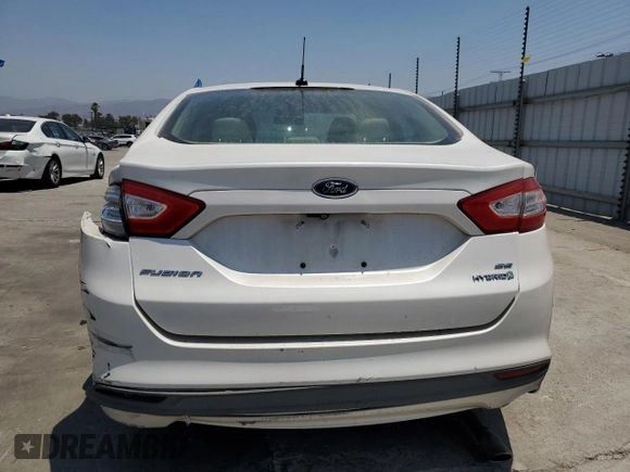2014 Ford Fusion SE Hybrid with VIN 3FA6P0LU7ER151225, listed as a Copart auction lot 64989915 with 135,763 mi miles and Salvage title. Bid and sale history available at DreamBid. Image 6.