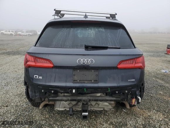 2020 Audi Q5 Premium with VIN WA1ANAFY1L2098550, listed as a Copart auction lot 46002835 with 64,491 mi miles and Salvage Title. Bid and sale history available at carsss.com. Image 6.