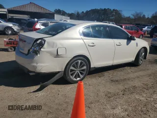 2009 Lincoln MKS with VIN 1LNHM93R59G624124, listed as a Copart auction lot 46712125 with Not Provided miles and Salvage Title. Bid and sale history available at DreamBid. Image 3.