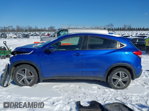2022 Honda HR-V EX with VIN 3CZRU6H52NM736130, listed as a IAAI auction lot 41557784 with 36,084 mi miles. Bid and sale history available at carsss.com. Image 14.