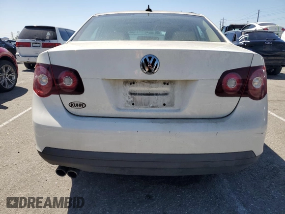 2008 Volkswagen Jetta Sedan SE with VIN 3VWRM71K38M055309, listed as a Copart auction lot 51764715 with 208,177 mi miles and Clean Title. Bid and sale history available at carsss.com. Image 6.