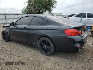 2015 BMW 4 Series 428i xDrive with VIN WBA3N9C50FK247264, listed as a Copart auction lot 54709725 with 75,218 mi miles and Salvage title. Bid and sale history available at DreamBid. Image 2.