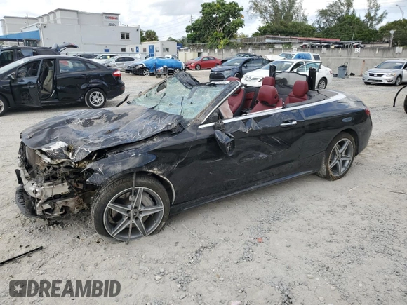 2018 Mercedes-Benz C 300 with VIN WDDWK4KB6JF643371, listed as a Copart auction lot 84370124 with Not provided miles and Salvage title. Bid and sale history available at DreamBid. Image 1.