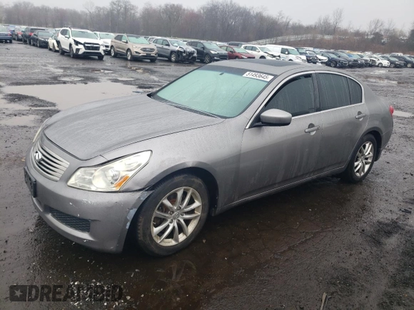 2009 Infiniti G37 Sedan x with VIN JNKCV61F39M051579, listed as a Copart auction lot 51493645 with 0 mi miles and Salvage Title. Bid and sale history available at carsss.com. Image 1.