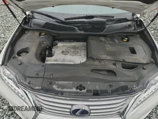 2014 Lexus RX 450h with VIN JTJBC1BA7E2458042, listed as a Copart auction lot 61008905 with 119,368 mi miles and Salvage title. Bid and sale history available at DreamBid. Image 12.