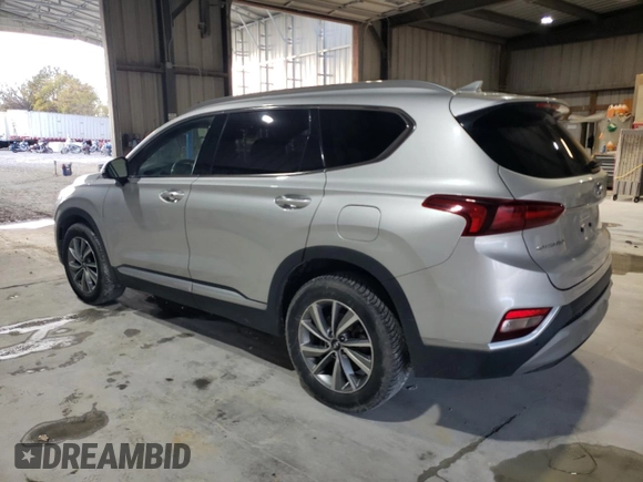 2019 Hyundai Santa Fe Limited with VIN 5NMS53AD7KH019662, listed as a Copart auction lot 79444784 with 106,106 mi miles and Salvage Title. Bid and sale history available at carsss.com. Image 2.
