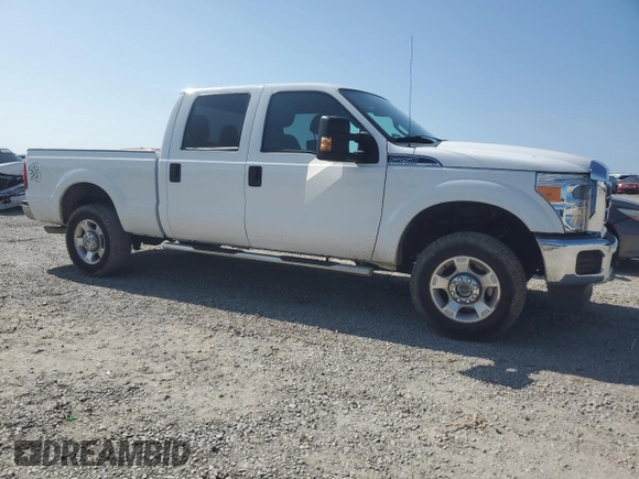 2015 Ford F-250 Lariat with VIN 1FT7W2B62FEC69350, listed as a Copart auction lot 61918025 with 110,289 mi miles and Salvage title. Bid and sale history available at DreamBid. Image 4.