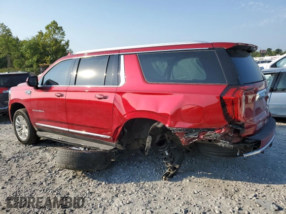 2023 GMC Yukon XL SLT with VIN 1GKS2GKD6PR131617, listed as a Copart auction lot 68797564 with Not Provided miles and Salvage Title. Bid and sale history available at carsss.com. Image 2.