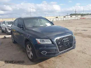 2017 Audi Q5 Premium Plus with VIN WA1M2AFP1HA040934, listed as a IAAI auction lot 41502347 with 121,348 mi miles. Bid and sale history available at carsss.com. Image 1.