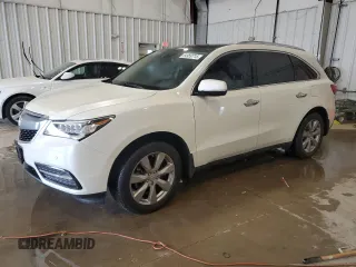 2016 Acura MDX Advance z VIN 5FRYD4H93GB011800, wystawiony jako Copart lot #54959715 z przebiegiem 129 744 mil mil oraz Czysty tytuł • Clean title. Historia ofert i sprzedaży dostępna na DreamBid. Obrazek 1.