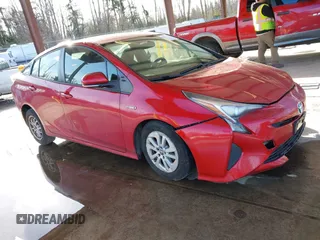 2016 Toyota Prius Two with VIN JTDKBRFU4G3527761, listed as a IAAI auction lot 41777422 with 224,984 mi miles and . Bid and sale history available at carsss.com. Image 1.