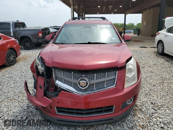 2012 Cadillac SRX Premium Collection with VIN 3GYFNFE35CS619542, listed as a Copart auction lot 52727535 with 141,196 mi miles and Salvage Title. Bid and sale history available at carsss.com. Image 5.