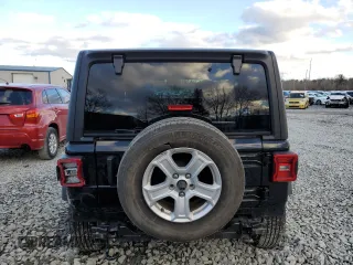 2022 Jeep Wrangler Unlimited Sport S with VIN 1C4HJXDG0NW213857, listed as a Copart auction lot 47451355 with 18,139 mi miles and Salvage Title. Bid and sale history available at DreamBid. Image 6.