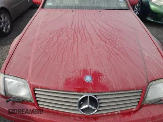 1997 Mercedes-Benz SL-Class with VIN WDBFA63F1VF144556, listed as a Copart auction lot 74490744 with 0 mi miles and Salvage Title. Bid and sale history available at carsss.com. Image 11.